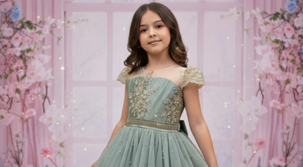 Verde Olivo: El color tendencia para el vestido para niña y su poderoso significado