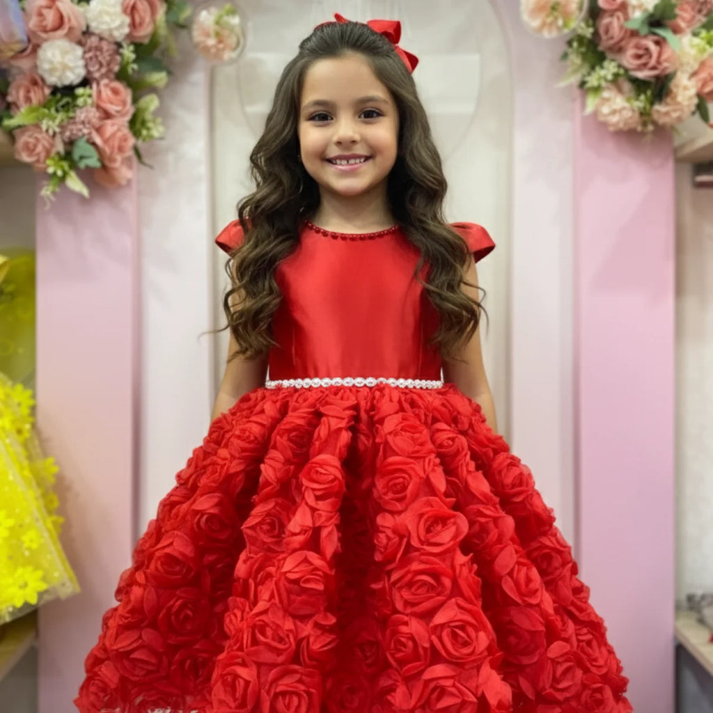 Falda flores